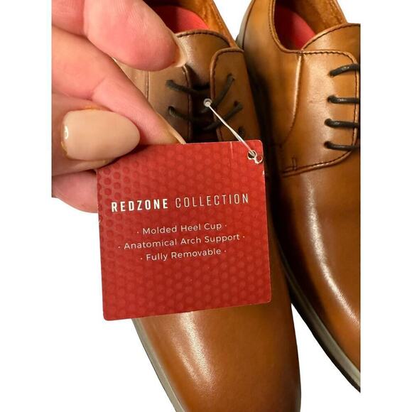 Stacy Adams NEW Tayson Lace-Up Oxford Size 9M Sienna Smooth 25522-243 main image 10